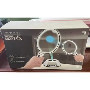 Sharper image virtual led spacepong